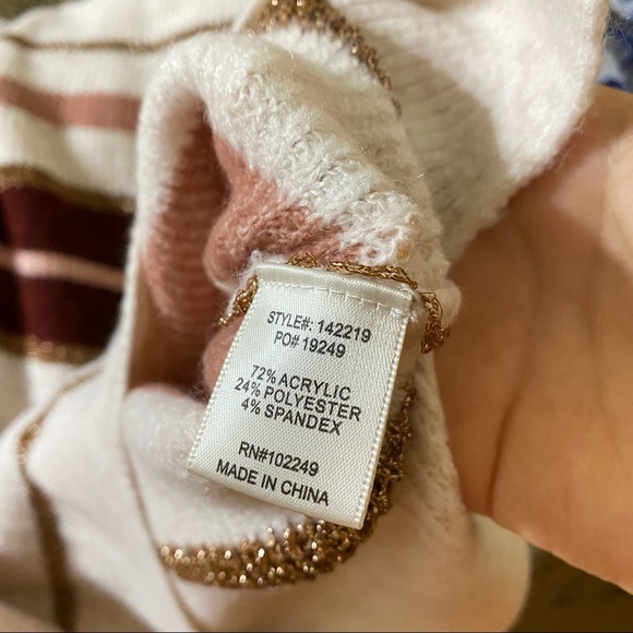 Skies are blue sweater glittery size 1X - Picture 10 of 10